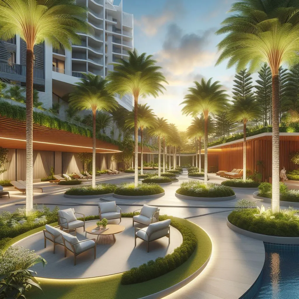 Designing tourist resort gardens 1